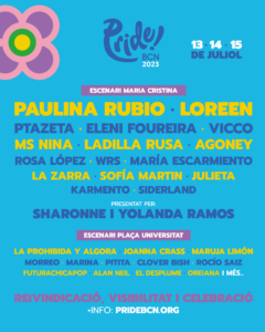 Pride Barcelona, pride Barcelona 2023, pride bcn, pride, Benidorm fest, beniform fest 2023, vivaeurovision, viva eurovision, eurovision